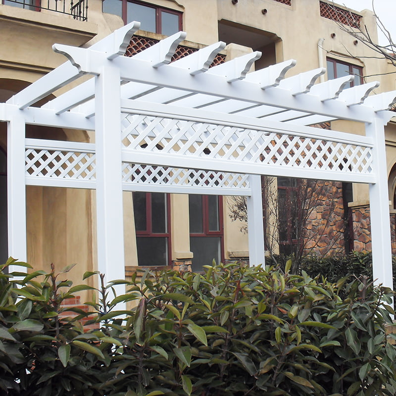 pvc pergola با شبکه
